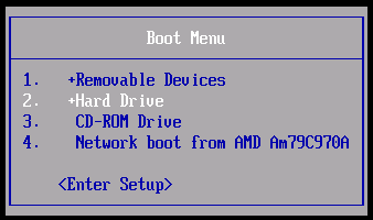 Как исправить «Reboot and Select proper Boot device»?