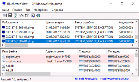 SYSTEM SERVICE EXCEPTION – ошибка на Windows 10