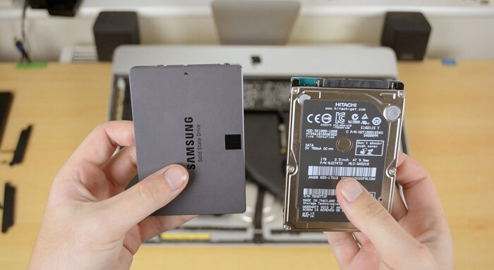 Замена жёсткого диска HDD на производительный SSD iMac
