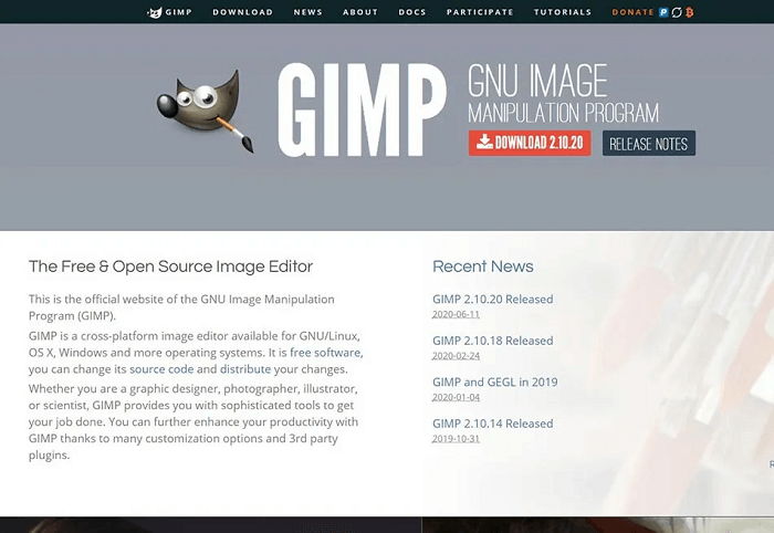 Gimp - обработка фото