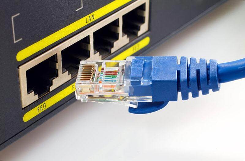 Структура Ethernet кабеля