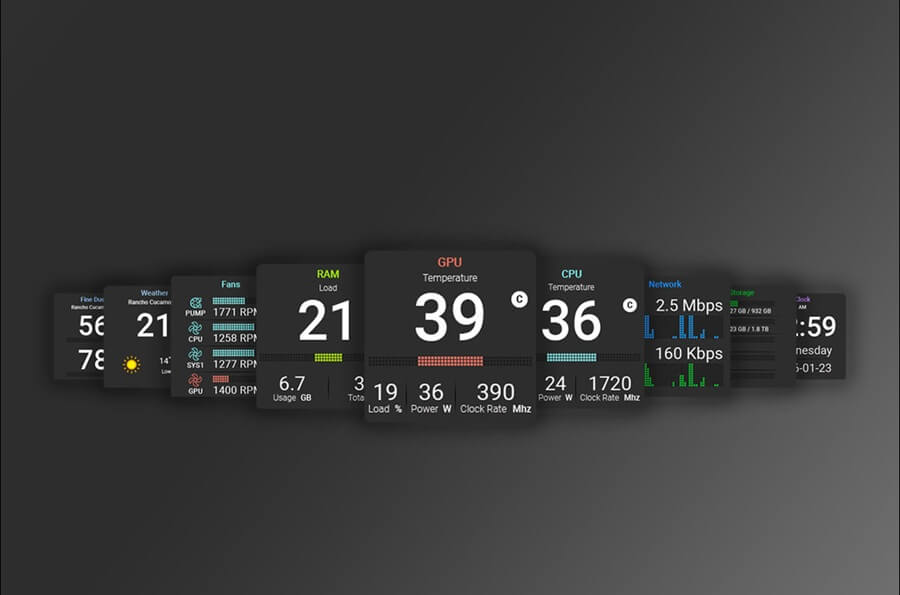 Доступные виджеты Доступные виджеты