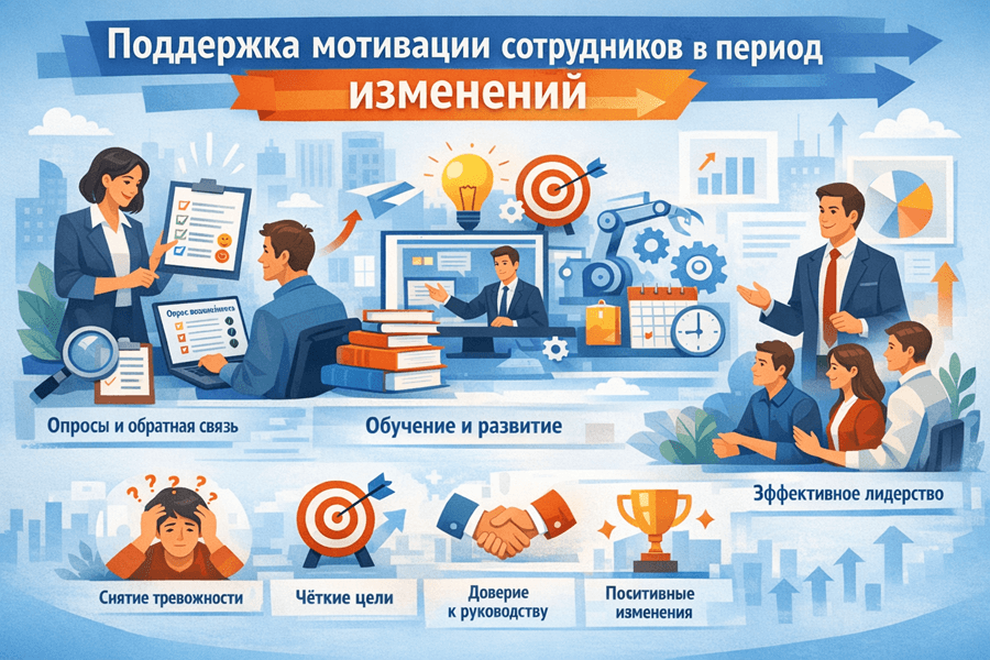 Почему мотивация падает именно в период изменений Почему мотивация падает именно в период изменений