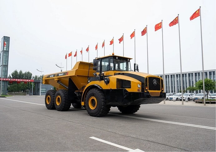 Шарнирно-сочленённые самосвалы