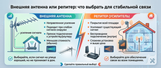 Когда обычной внешней антенны недостаточно для стабильной связи