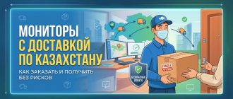 Мониторы с доставкой по Казахстану — как заказать и получить без рисков